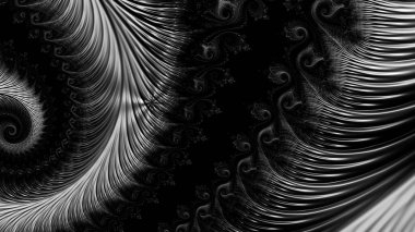 Soyut Bilgisayar Fraktal Tasarımı. Fraktal hiç bitmeyen bir desen. Fraktallar, farklı ölçeklerde kendine benzeyen sonsuz derecede karmaşık kalıplardır. Cep telefonu duvar kağıdı için harika.