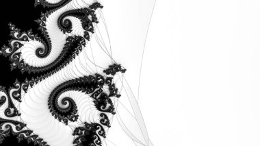 Soyut Bilgisayar Fraktal Tasarımı. Fraktal hiç bitmeyen bir desen. Fraktallar, farklı ölçeklerde kendine benzeyen sonsuz derecede karmaşık kalıplardır. Cep telefonu duvar kağıdı için harika.