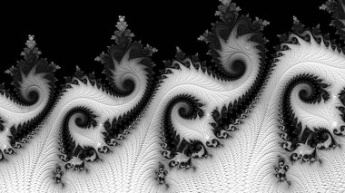 Soyut Bilgisayar Fraktal Tasarımı. Fraktal hiç bitmeyen bir desen. Fraktallar, farklı ölçeklerde kendine benzeyen sonsuz derecede karmaşık kalıplardır. Cep telefonu duvar kağıdı için harika.