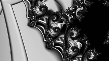 Soyut Bilgisayar Fraktal Tasarımı. Fraktal hiç bitmeyen bir desen. Fraktallar, farklı ölçeklerde kendine benzeyen sonsuz derecede karmaşık kalıplardır. Cep telefonu duvar kağıdı için harika.