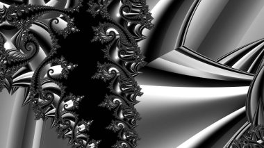 Soyut Bilgisayar Fraktal Tasarımı. Fraktal hiç bitmeyen bir desen. Fraktallar, farklı ölçeklerde kendine benzeyen sonsuz derecede karmaşık kalıplardır. Cep telefonu duvar kağıdı için harika.