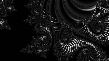 Soyut Bilgisayar Fraktal Tasarımı. Fraktal hiç bitmeyen bir desen. Fraktallar, farklı ölçeklerde kendine benzeyen sonsuz derecede karmaşık kalıplardır. Cep telefonu duvar kağıdı için harika.