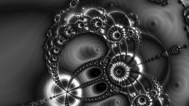 Soyut Bilgisayar Fraktal Tasarımı. Fraktal hiç bitmeyen bir desen. Fraktallar, farklı ölçeklerde kendine benzeyen sonsuz derecede karmaşık kalıplardır. Cep telefonu duvar kağıdı için harika.