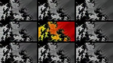 Soyut Bilgisayar Fraktal Tasarımı. Fraktal hiç bitmeyen bir desen. Fraktallar, farklı ölçeklerde kendine benzeyen sonsuz derecede karmaşık kalıplardır. Cep telefonu duvar kağıdı için harika.