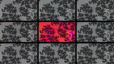 Soyut Bilgisayar Fraktal Tasarımı. Fraktal hiç bitmeyen bir desen. Fraktallar, farklı ölçeklerde kendine benzeyen sonsuz derecede karmaşık kalıplardır. Cep telefonu duvar kağıdı için harika.