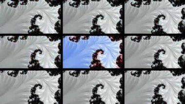 Soyut Bilgisayar Fraktal Tasarımı. Fraktal hiç bitmeyen bir desen. Fraktallar, farklı ölçeklerde kendine benzeyen sonsuz derecede karmaşık kalıplardır. Cep telefonu duvar kağıdı için harika.