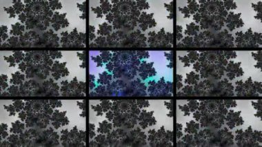 Soyut Bilgisayar Fraktal Tasarımı. Fraktal hiç bitmeyen bir desen. Fraktallar, farklı ölçeklerde kendine benzeyen sonsuz derecede karmaşık kalıplardır. Cep telefonu duvar kağıdı için harika.