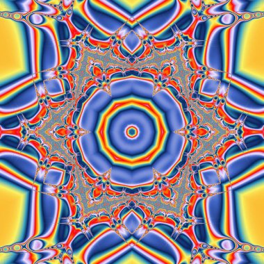 Soyut Bilgisayar Fraktal Tasarımı. Fraktal hiç bitmeyen bir desen. Fraktallar, farklı ölçeklerde kendine benzeyen sonsuz derecede karmaşık kalıplardır. Cep telefonu duvar kağıdı için harika.