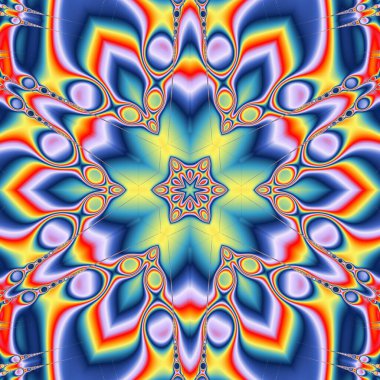 Soyut Bilgisayar Fraktal Tasarımı. Fraktal hiç bitmeyen bir desen. Fraktallar, farklı ölçeklerde kendine benzeyen sonsuz derecede karmaşık kalıplardır. Cep telefonu duvar kağıdı için harika.