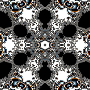 Soyut Bilgisayar Fraktal Tasarımı. Fraktal hiç bitmeyen bir desen. Fraktallar, farklı ölçeklerde kendine benzeyen sonsuz derecede karmaşık kalıplardır. Cep telefonu duvar kağıdı için harika.