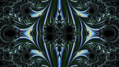 Soyut Bilgisayar Fraktal Tasarımı. Fraktal hiç bitmeyen bir desen. Fraktallar, farklı ölçeklerde kendine benzeyen sonsuz derecede karmaşık kalıplardır. Cep telefonu duvar kağıdı için harika.
