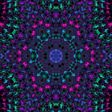 Soyut Bilgisayar Fraktal Tasarımı. Fraktal hiç bitmeyen bir desen. Fraktallar, farklı ölçeklerde kendine benzeyen sonsuz derecede karmaşık kalıplardır. Cep telefonu duvar kağıdı için harika.