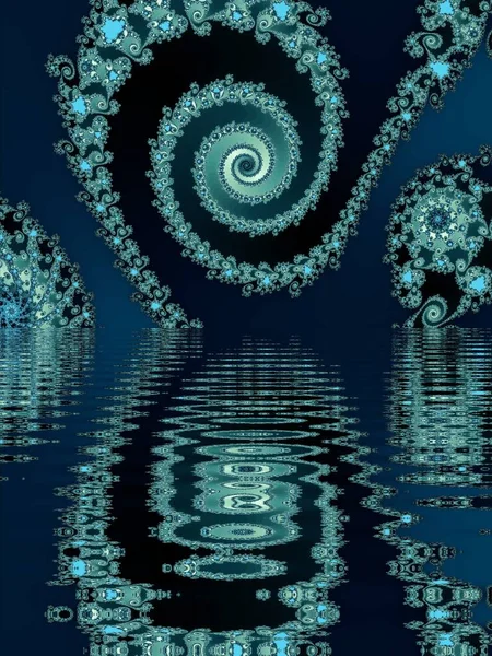 Soyut Bilgisayar Fraktal Tasarımı. Fraktal hiç bitmeyen bir desen. Fraktallar, farklı ölçeklerde kendine benzeyen sonsuz derecede karmaşık kalıplardır. Cep telefonu duvar kağıdı için harika.