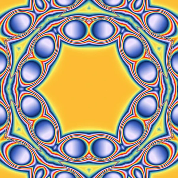 Αφηρημένος Υπολογιστής Που Δημιουργείται Fractal Σχεδιασμός Φράκταλ Είναι Ένα Ατέρμονο — Φωτογραφία Αρχείου