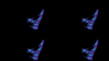 Soyut Bilgisayar Fraktal Tasarımı. Fraktal hiç bitmeyen bir desen. Fraktallar, farklı ölçeklerde kendine benzeyen sonsuz derecede karmaşık kalıplardır. Cep telefonu duvar kağıdı için harika.