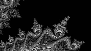 Soyut Bilgisayar Fraktal Tasarımı. Fraktal hiç bitmeyen bir desen. Fraktallar, farklı ölçeklerde kendine benzeyen sonsuz derecede karmaşık kalıplardır. Cep telefonu duvar kağıdı için harika.