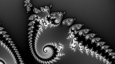 Soyut Bilgisayar Fraktal Tasarımı. Fraktal hiç bitmeyen bir desen. Fraktallar, farklı ölçeklerde kendine benzeyen sonsuz derecede karmaşık kalıplardır. Cep telefonu duvar kağıdı için harika.