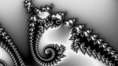 Soyut Bilgisayar Fraktal Tasarımı. Fraktal hiç bitmeyen bir desen. Fraktallar, farklı ölçeklerde kendine benzeyen sonsuz derecede karmaşık kalıplardır. Cep telefonu duvar kağıdı için harika.