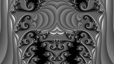 Soyut Bilgisayar Fraktal Tasarımı. Fraktal hiç bitmeyen bir desen. Fraktallar, farklı ölçeklerde kendine benzeyen sonsuz derecede karmaşık kalıplardır. Cep telefonu duvar kağıdı için harika.