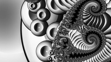 Soyut Bilgisayar Fraktal Tasarımı. Fraktal hiç bitmeyen bir desen. Fraktallar, farklı ölçeklerde kendine benzeyen sonsuz derecede karmaşık kalıplardır. Cep telefonu duvar kağıdı için harika.