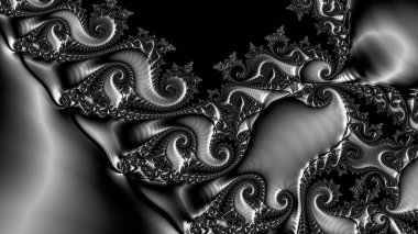 Soyut Bilgisayar Fraktal Tasarımı. Fraktal hiç bitmeyen bir desen. Fraktallar, farklı ölçeklerde kendine benzeyen sonsuz derecede karmaşık kalıplardır. Cep telefonu duvar kağıdı için harika.