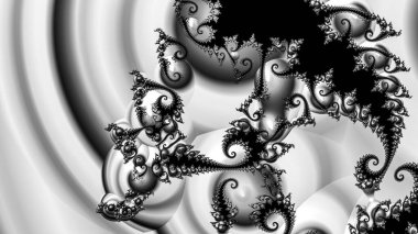 Soyut Bilgisayar Fraktal Tasarımı. Fraktal hiç bitmeyen bir desen. Fraktallar, farklı ölçeklerde kendine benzeyen sonsuz derecede karmaşık kalıplardır. Cep telefonu duvar kağıdı için harika.