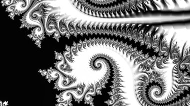 Soyut Bilgisayar Fraktal Tasarımı. Fraktal hiç bitmeyen bir desen. Fraktallar, farklı ölçeklerde kendine benzeyen sonsuz derecede karmaşık kalıplardır. Cep telefonu duvar kağıdı için harika.