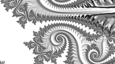 Soyut Bilgisayar Fraktal Tasarımı. Fraktal hiç bitmeyen bir desen. Fraktallar, farklı ölçeklerde kendine benzeyen sonsuz derecede karmaşık kalıplardır. Cep telefonu duvar kağıdı için harika.