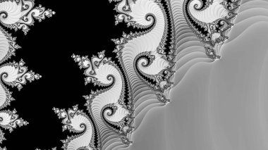 Soyut Bilgisayar Fraktal Tasarımı. Fraktal hiç bitmeyen bir desen. Fraktallar, farklı ölçeklerde kendine benzeyen sonsuz derecede karmaşık kalıplardır. Cep telefonu duvar kağıdı için harika.