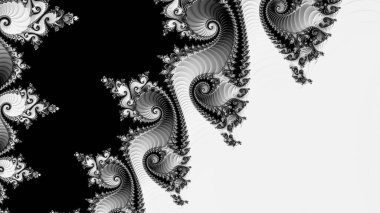 Soyut Bilgisayar Fraktal Tasarımı. Fraktal hiç bitmeyen bir desen. Fraktallar, farklı ölçeklerde kendine benzeyen sonsuz derecede karmaşık kalıplardır. Cep telefonu duvar kağıdı için harika.