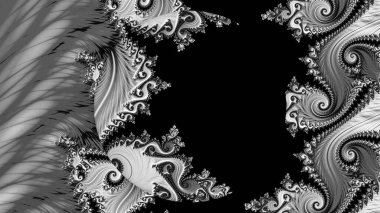 Soyut Bilgisayar Fraktal Tasarımı. Fraktal hiç bitmeyen bir desen. Fraktallar, farklı ölçeklerde kendine benzeyen sonsuz derecede karmaşık kalıplardır. Cep telefonu duvar kağıdı için harika.