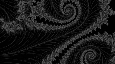 Soyut Bilgisayar Fraktal Tasarımı. Fraktal hiç bitmeyen bir desen. Fraktallar, farklı ölçeklerde kendine benzeyen sonsuz derecede karmaşık kalıplardır. Cep telefonu duvar kağıdı için harika.