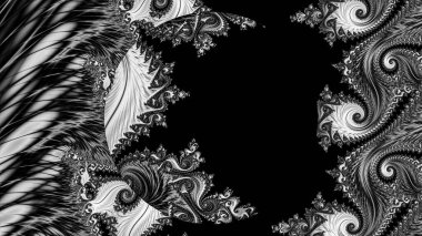 Soyut Bilgisayar Fraktal Tasarımı. Fraktal hiç bitmeyen bir desen. Fraktallar, farklı ölçeklerde kendine benzeyen sonsuz derecede karmaşık kalıplardır. Cep telefonu duvar kağıdı için harika.