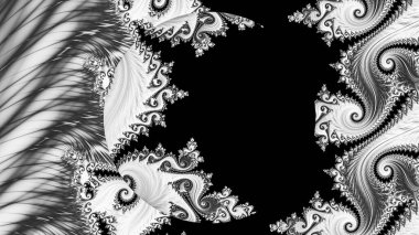 Soyut Bilgisayar Fraktal Tasarımı. Fraktal hiç bitmeyen bir desen. Fraktallar, farklı ölçeklerde kendine benzeyen sonsuz derecede karmaşık kalıplardır. Cep telefonu duvar kağıdı için harika.