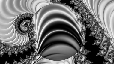 Soyut Bilgisayar Fraktal Tasarımı. Fraktal hiç bitmeyen bir desen. Fraktallar, farklı ölçeklerde kendine benzeyen sonsuz derecede karmaşık kalıplardır. Cep telefonu duvar kağıdı için harika.