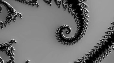 Soyut Bilgisayar Fraktal Tasarımı. Fraktal hiç bitmeyen bir desen. Fraktallar, farklı ölçeklerde kendine benzeyen sonsuz derecede karmaşık kalıplardır. Cep telefonu duvar kağıdı için harika.