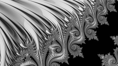 Soyut Bilgisayar Fraktal Tasarımı. Fraktal hiç bitmeyen bir desen. Fraktallar, farklı ölçeklerde kendine benzeyen sonsuz derecede karmaşık kalıplardır. Cep telefonu duvar kağıdı için harika.