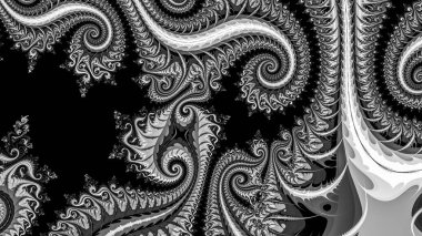 Soyut Bilgisayar Fraktal Tasarımı. Fraktal hiç bitmeyen bir desen. Fraktallar, farklı ölçeklerde kendine benzeyen sonsuz derecede karmaşık kalıplardır. Cep telefonu duvar kağıdı için harika.