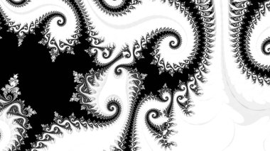 Soyut Bilgisayar Fraktal Tasarımı. Fraktal hiç bitmeyen bir desen. Fraktallar, farklı ölçeklerde kendine benzeyen sonsuz derecede karmaşık kalıplardır. Cep telefonu duvar kağıdı için harika.