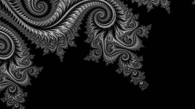 Soyut Bilgisayar Fraktal Tasarımı. Fraktal hiç bitmeyen bir desen. Fraktallar, farklı ölçeklerde kendine benzeyen sonsuz derecede karmaşık kalıplardır. Cep telefonu duvar kağıdı için harika.