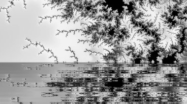 Soyut Bilgisayar Fraktal Tasarımı. Fraktal hiç bitmeyen bir desen. Fraktallar, farklı ölçeklerde kendine benzeyen sonsuz derecede karmaşık kalıplardır. Cep telefonu duvar kağıdı için harika.