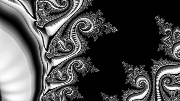 Soyut Bilgisayar Fraktal Tasarımı. Fraktal hiç bitmeyen bir desen. Fraktallar, farklı ölçeklerde kendine benzeyen sonsuz derecede karmaşık kalıplardır. Cep telefonu duvar kağıdı için harika.