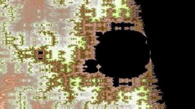 Soyut Bilgisayar Fraktal Tasarımı. Fraktal hiç bitmeyen bir desen. Fraktallar, farklı ölçeklerde kendine benzeyen sonsuz derecede karmaşık kalıplardır. Cep telefonu duvar kağıdı için harika.