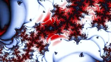 Soyut Bilgisayar Fraktal Tasarımı. Fraktal hiç bitmeyen bir desen. Fraktallar, farklı ölçeklerde kendine benzeyen sonsuz derecede karmaşık kalıplardır. Cep telefonu duvar kağıdı için harika.