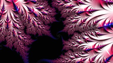 Soyut Bilgisayar Fraktal Tasarımı. Fraktal hiç bitmeyen bir desen. Fraktallar, farklı ölçeklerde kendine benzeyen sonsuz derecede karmaşık kalıplardır. Cep telefonu duvar kağıdı için harika.