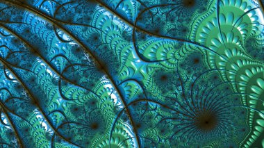 Soyut Bilgisayar Fraktal Tasarımı. Fraktal hiç bitmeyen bir desen. Fraktallar, farklı ölçeklerde kendine benzeyen sonsuz derecede karmaşık kalıplardır. Cep telefonu duvar kağıdı için harika.