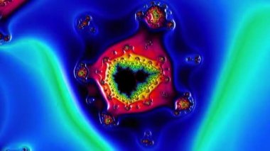 Soyut Bilgisayar Fraktal Tasarımı. Fraktal hiç bitmeyen bir desen. Fraktallar, farklı ölçeklerde kendine benzeyen sonsuz derecede karmaşık kalıplardır. Cep telefonu duvar kağıdı için harika.