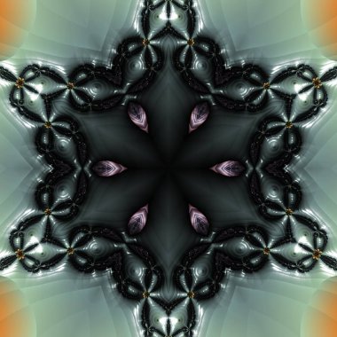 Soyut Bilgisayar Fraktal Tasarımı. Fraktal hiç bitmeyen bir desen. Fraktallar, farklı ölçeklerde kendine benzeyen sonsuz derecede karmaşık kalıplardır. Cep telefonu duvar kağıdı için harika.