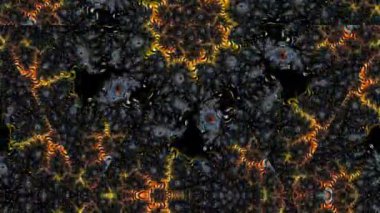 Soyut Bilgisayar Fraktal Tasarımı. Fraktal hiç bitmeyen bir desen. Fraktallar, farklı ölçeklerde kendine benzeyen sonsuz derecede karmaşık kalıplardır. Cep telefonu duvar kağıdı için harika.