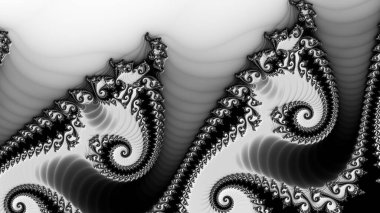 Soyut Bilgisayar Fraktal Tasarımı. Fraktal hiç bitmeyen bir desen. Fraktallar, farklı ölçeklerde kendine benzeyen sonsuz derecede karmaşık kalıplardır. Cep telefonu duvar kağıdı için harika.